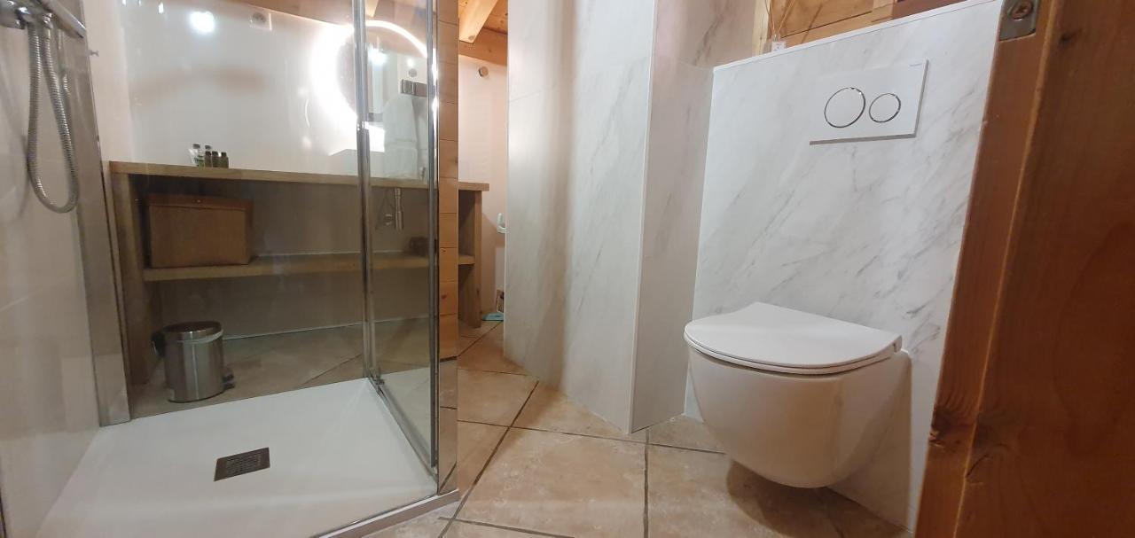 Bienvenue Dans Notre Chalet! Appartement Les Sitelles Le Grand-Bornand Bagian luar foto